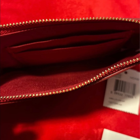 Coach Red Wristlet - Picture 3 of 3